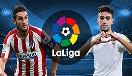 ГЛЕДАЙ ОНЛАЙН: Атлетико Мадрид - Севиля (Ла Лига) от 19:00 събота