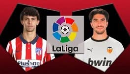 ГЛЕДАЙ ОНЛАЙН: Атлетико Мадрид - Валенсия (Ла Лига) от 22:00 неделя