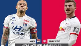 ГЛЕДАЙ ОНЛАЙН: Лион - Лайпциг (Шампионска лига 2019/20) от 22:00 вторник