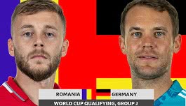 ГЛЕДАЙ ОНЛАЙН: Румъния - Германия (Световното първенство в Катар - квалификации) от 20:45 неделя