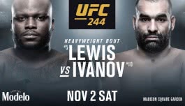 ВИДЕО: Дерик Люис - Благой Иванов (MMA: UFC тежка катагория) 2 ноември