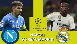 ГЛЕДАЙ ОНЛАЙН: Наполи - Реал Мадрид (Шампионска лига 2023/24) от 22:00 вторник