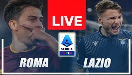 ГЛЕДАЙ ОНЛАЙН: Рома - Лацио (Серия А) от 19:00 неделя